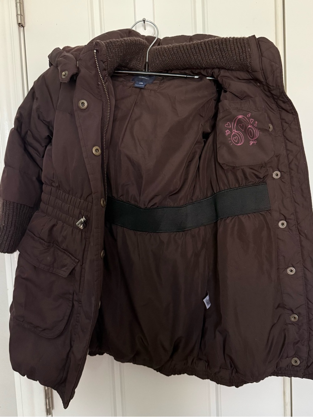 GAP Kids Brown Jacket Size XS 4-5 - Picture 5 of 8